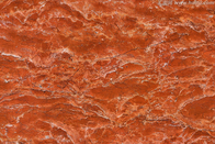주문을 받아서 만들어진 크기 주홍색 대리석 돌 도와 외부 벽 클래딩 사용
