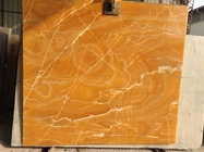 투명한 달콤한 오닉스 평판 호박은 고대 북매치 오렌지 시에나 스톤에 대리석 무늬를 넣습니다
