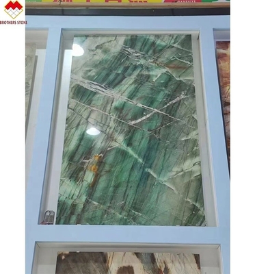 18 20mm 두꺼운 퓨치이트 크리스탈 그린 럭셔리 로얄 에메랄드 그린 쿼시트 카운터톱