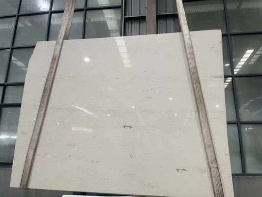 소규모 건축 프로젝트 필수 인기 가벼운 베이지 천연 대리석 벽 타일