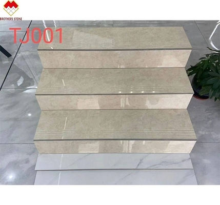 가시화 된 닦은 세라믹 바닥 타일 값싼 가격 중국 전체 몸 1200 * 470mm 포르셀린 계단 타일