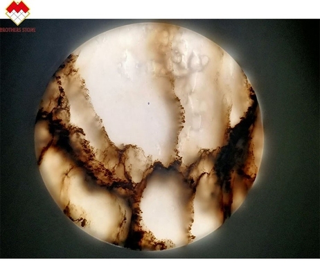 18mm 20mm Lumi Stone Onyx Mat 와 함께 닦은 식탁용품