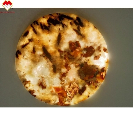 18mm 20mm Lumi Stone Onyx Mat 와 함께 닦은 식탁용품