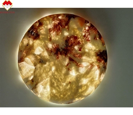18mm 20mm Lumi Stone Onyx Mat 와 함께 닦은 식탁용품