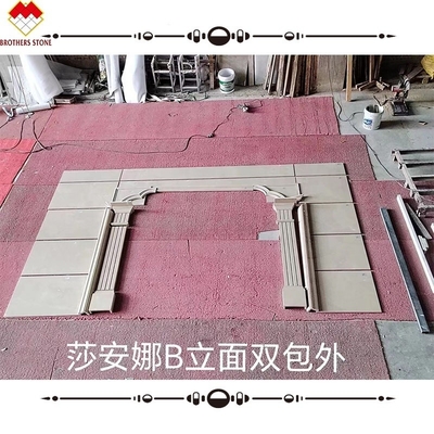 현대 디자인 스타일의 호텔 및 빌라 장식 블루 오닉스 대리석 슬랩 배경