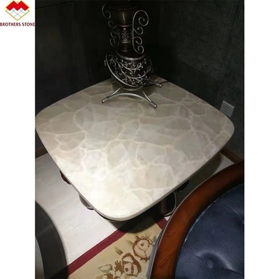 자연 투명 얼음 시대 오닉스 대리석 슬랩
