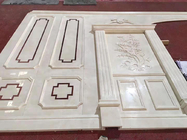 60cm x 60cm 베이지 돌 대리석 석판, 파키스탄 밝은 백색 대리석 마루 석판 도와 돌 구획