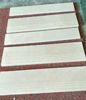 60cm x 60cm 베이지 돌 대리석 석판, 파키스탄 밝은 백색 대리석 마루 석판 도와 돌 구획