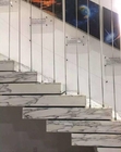 계단은 단계와 라이저 중국 공장 주문 제작된 사이즈 대리석 재질 호석 타일을 밟습니다