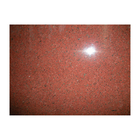 빨간색 거친 화강암 부엌 싱크대 지면 도와 50x50 석판 2.73 g/cm3