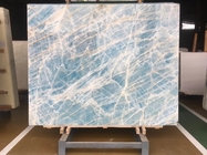 백리트 벽판지 투명한 크리스탈 마노 돌 푸른 대리석 재질 오닉스 슬래브